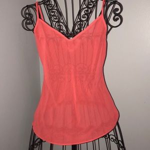 Salmon sheer tank